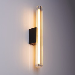 Lampa ścienna  40 cm - LED, transparentna tuba ST-HC-D14-H400