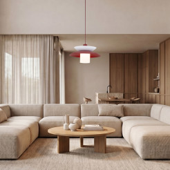 VERADO BURGUND 1 LAMPA WISZĄCA 11768