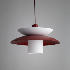 VERADO BURGUND 1 LAMPA WISZĄCA 11768