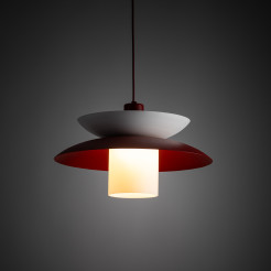 VERADO BURGUND 1 LAMPA WISZĄCA 11768