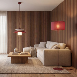 VERADO BURGUND 1 LAMPA WISZĄCA 11768