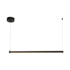 Lampa wisząca -80 LED - czarna oprawa liniowa 4000K ST-8960-L80 black 4000K