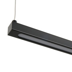 Lampa wisząca -80 LED - czarna oprawa liniowa 4000K ST-8960-L80 black 4000K