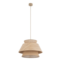 KALUM WOOD LAMPA WISZĄCA 1XE27 11784