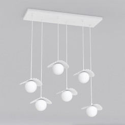 6 WHITE OPAL 1759/6