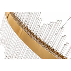 Lampa wisząca  120 cm – żyrandol LED, złoty do salonu ST-4999-120 mirror gold