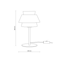 KALUM LEN LAMPKA NOCNA 1XE27 16222