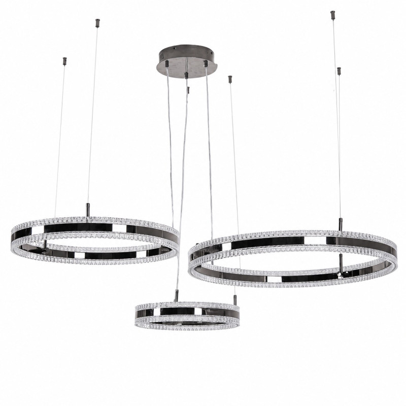 Lampa wisząca  LED Trio 40/60/80 cm – tytan ST-6376-40+60+80 tytan