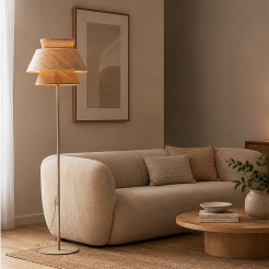 KALUM WOOD LAMPA PODŁOGOWA 1XE27 16225