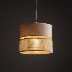 DORMA WOOD JUTA LAMPA WISZĄCA 1XE27 11785