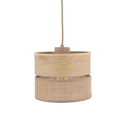 DORMA WOOD JUTA LAMPA WISZĄCA 1XE27 11785