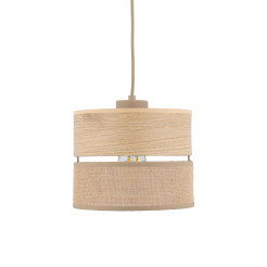 DORMA WOOD JUTA LAMPA WISZĄCA 1XE27 11785