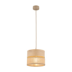DORMA WOOD JUTA LAMPA WISZĄCA 1XE27 11785