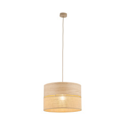 DORMA WOOD JUTA LAMPA WISZĄCA 1XE27 11786