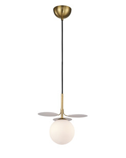 Lampa wisząca -1 biało złota, 20 cm ST-DL-2969P1