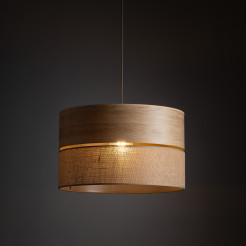 DORMA WOOD JUTA LAMPA WISZĄCA 1XE27 11787