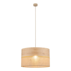 DORMA WOOD JUTA LAMPA WISZĄCA 1XE27 11787