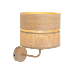 DORMA WOOD JUTA KINKIET 1XE27 11788