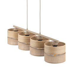 DORMA WOOD JUTA LAMPA WISZĄCA 4XE27 11789