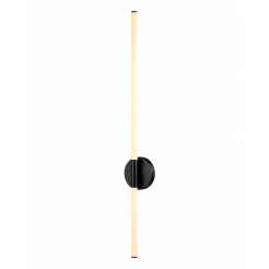 Lampa ścienna LED  biało czarna 100 cm - nowoczesny kinkiet ST-DL8547-BK