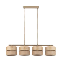 DORMA WOOD JUTA LAMPA WISZĄCA 4XE27 11789