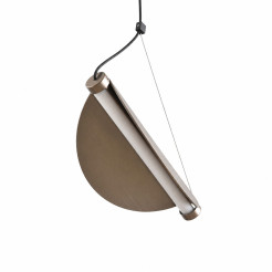 Lampa wisząca -6 – kaskadowa ledowa, szary szczotkowany 240 cm ST-3602A-6