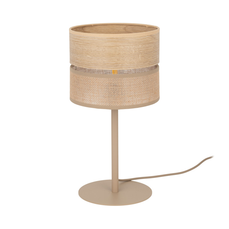 DORMA WOOD JUTA LAMPKA NOCNA 1XE27 16227
