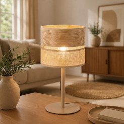 DORMA WOOD JUTA LAMPKA NOCNA 1XE27 16227
