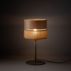 DORMA WOOD JUTA LAMPKA NOCNA 1XE27 16227