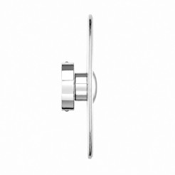 Lampa ścienna  30 cm transparentno srebrna ST-X007W chrome