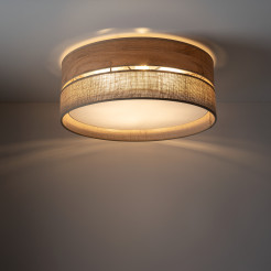 DORMA WOOD JUTA LAMPA SUFITOWA 4XE27 11790