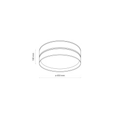 DORMA WOOD JUTA LAMPA SUFITOWA 4XE27 11790