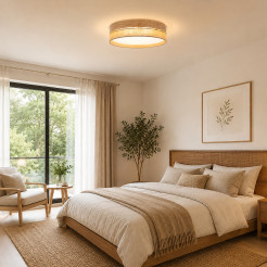 DORMA WOOD JUTA LAMPA SUFITOWA 4XE27 11791