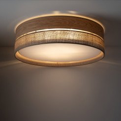 DORMA WOOD JUTA LAMPA SUFITOWA 4XE27 11791
