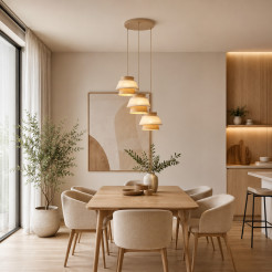 KALUM LEN LAMPA WISZĄCA 3XE27 KOŁO 11807