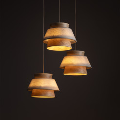 KALUM LEN LAMPA WISZĄCA 3XE27 KOŁO 11807