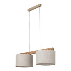 VIGA SHADE SOSNA LAMPA WISZĄCA 2XE27 11881