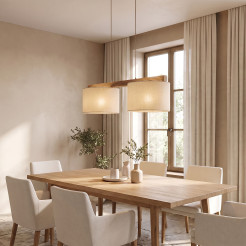 VIGA SHADE SOSNA LAMPA WISZĄCA 2XE27 11881
