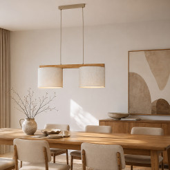 VIGA SHADE SOSNA LAMPA WISZĄCA 2XE27 11881