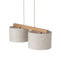 VIGA SHADE SOSNA LAMPA WISZĄCA 2XE27 11881