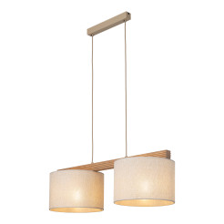 VIGA SHADE SOSNA LAMPA WISZĄCA 2XE27 11881