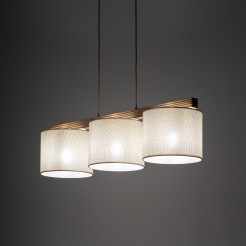 VIGA SHADE SOSNA LAMPA WISZĄCA 3XE27 11882