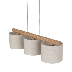 VIGA SHADE SOSNA LAMPA WISZĄCA 3XE27 11882