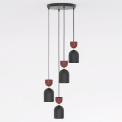 4PREM BLACK BURGUNDY 1737/4PREM