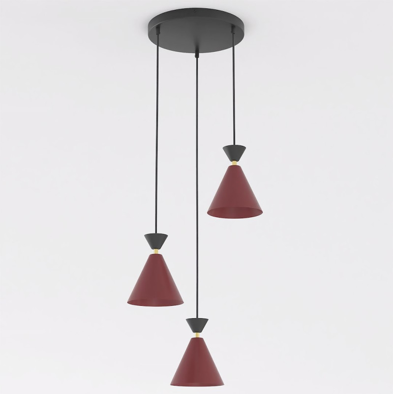 3PREM BURGUNDY BLACK 1740/3PREM