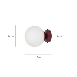 K1 BURGUND OPAL 1644/K1