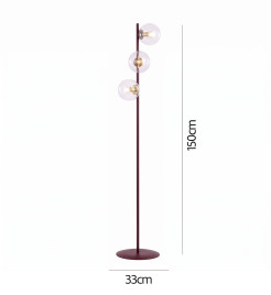 LP3 BURGUND TRANSPARENT 1645/LP3