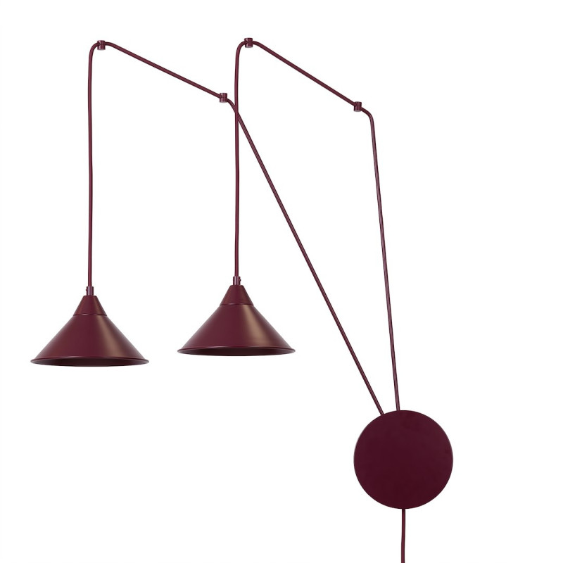 2 BURGUNDY 1787/2