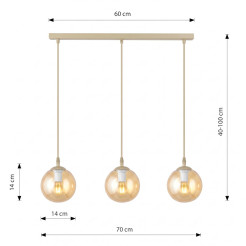 3 MOKKA AMBER 1791/3