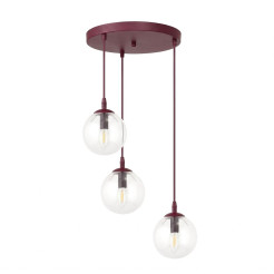 3PREM BURGUNDY TRANSPARENT 1788/3PREM